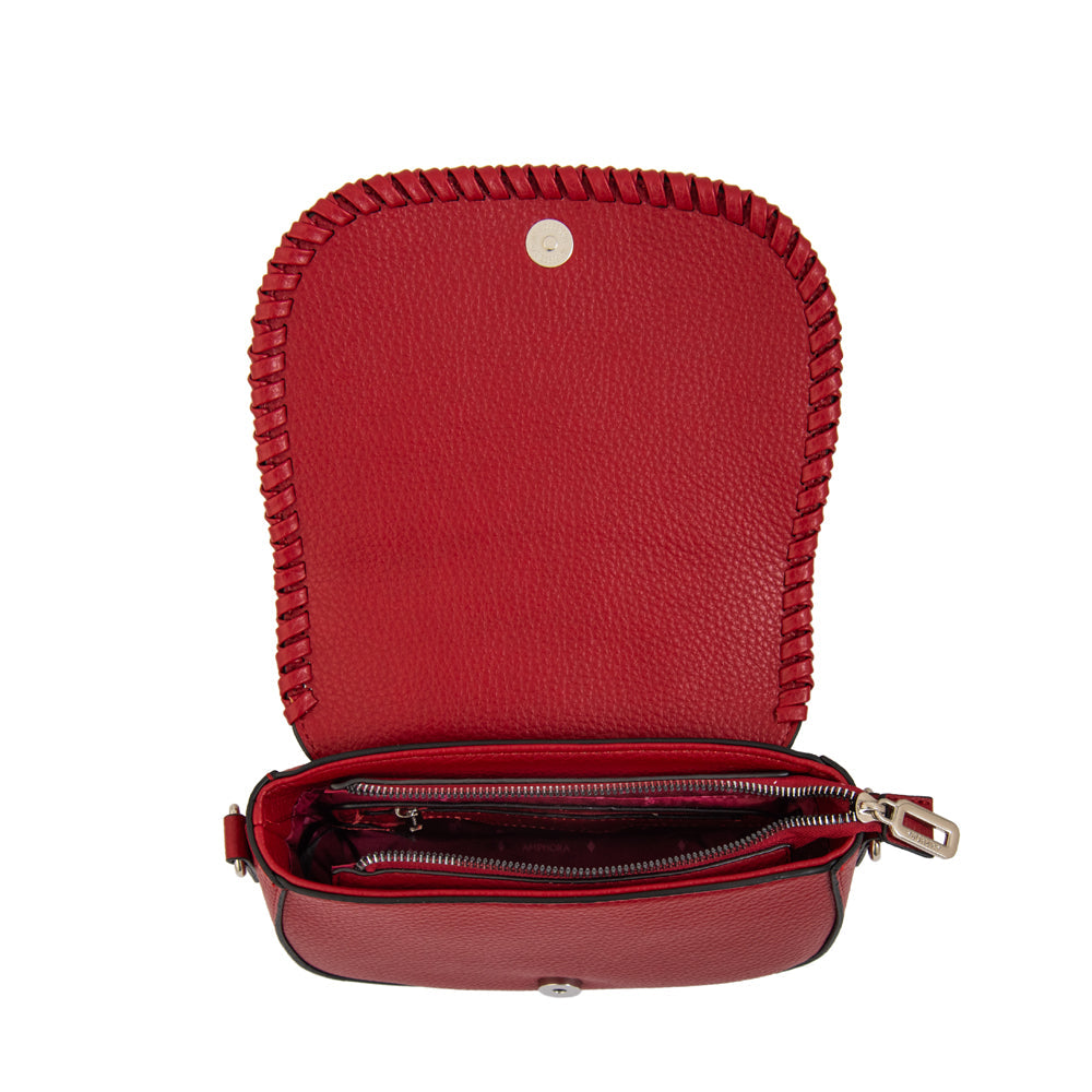 Crossbody Sarina Rojo Oscuro