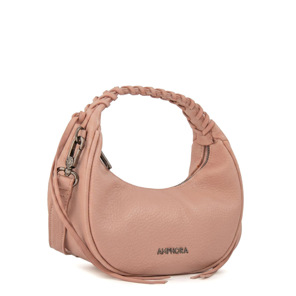 Cartera Oval Musa Rosa Viejo