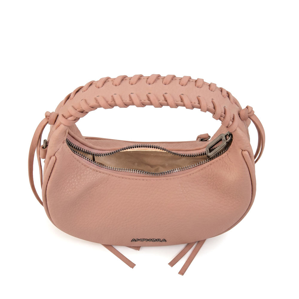 Cartera Oval Musa Rosa Viejo