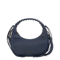 Cartera Oval Musa Azul Oscuro