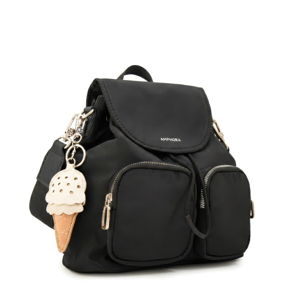 Mochila Gelatto Nylon Negro