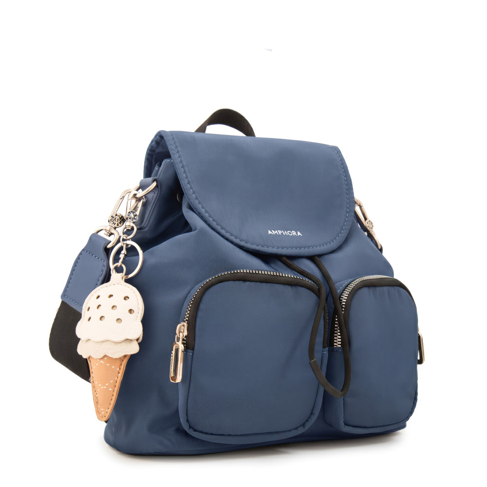 Mochila Gelatto Nylon Azul