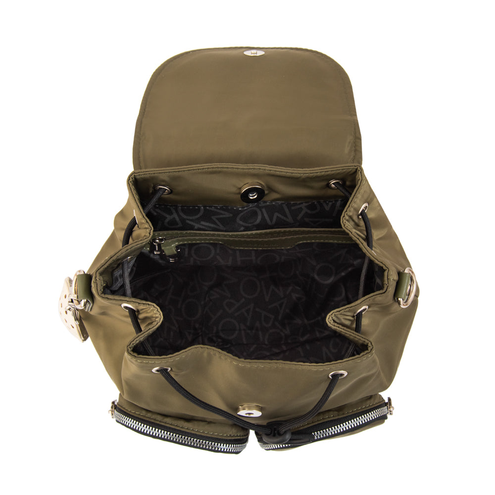 Mochila Gelatto Nylon Verde Oliva