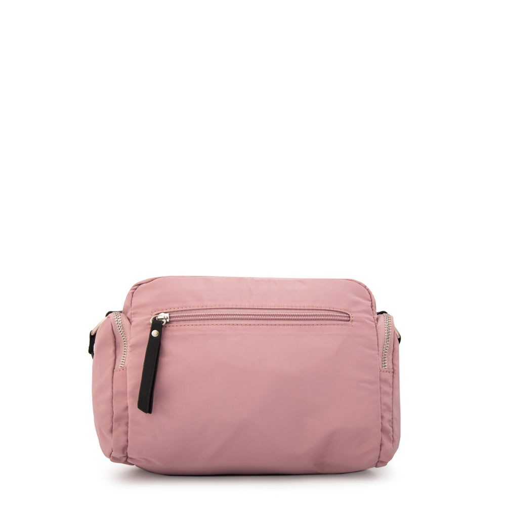 Crossbody Oblina Nylon Rosado