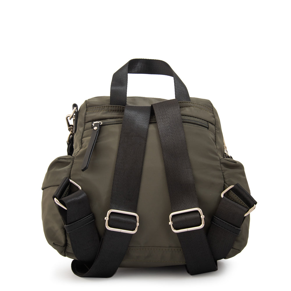 Mochila Oblina Nylon Verde Oliva