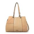 Cartera Dos Asas Jesse Beige