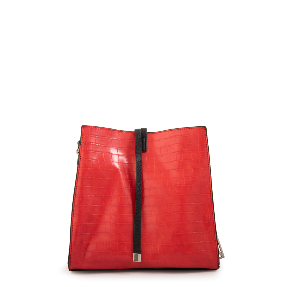Crossbody Allure Rojo Oscuro
