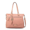 Cartera Dos Asas Portalaptop Donatela Nylon Rosado