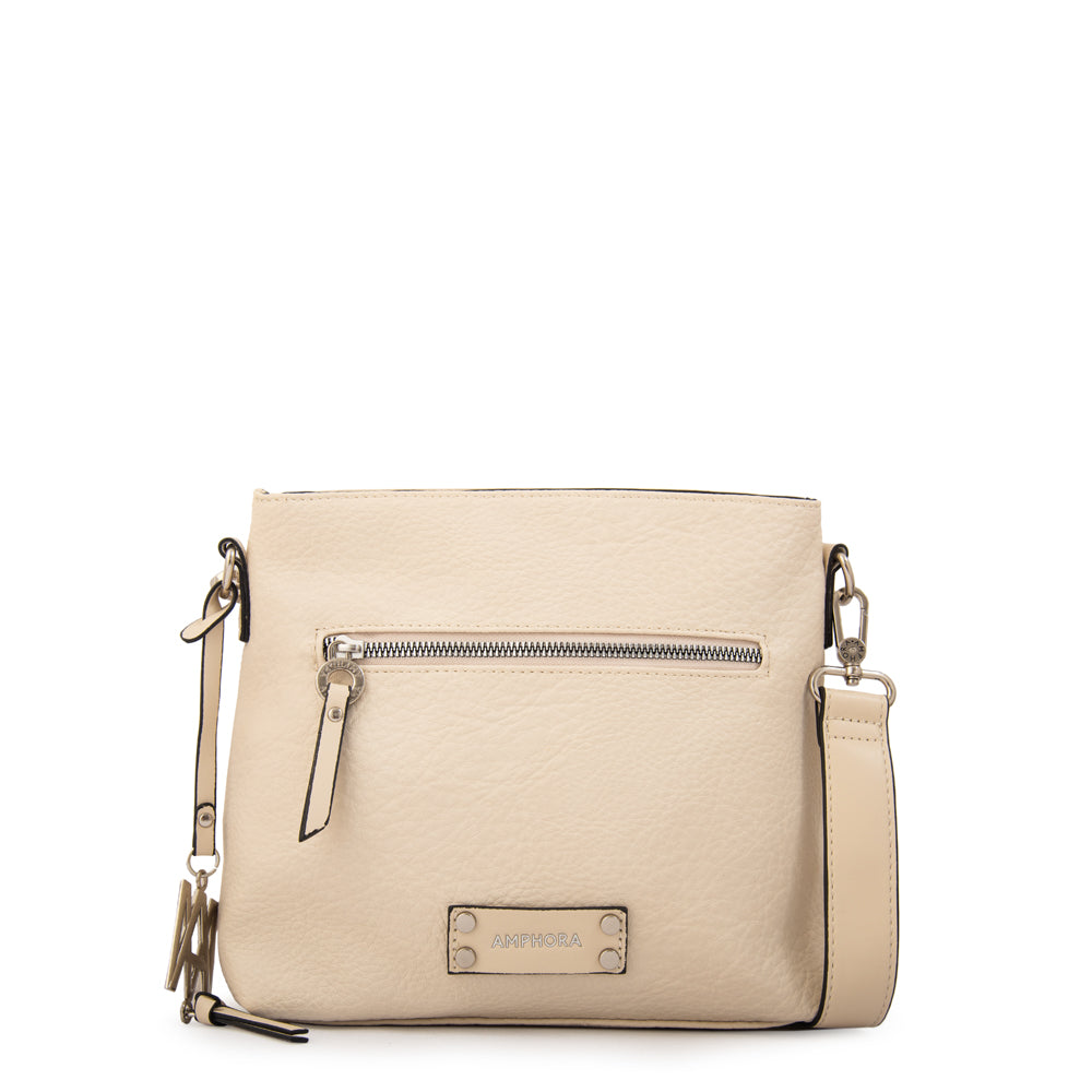 Crossbody Donatela Blanco Crudo
