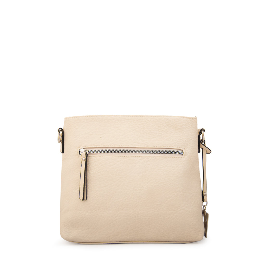 Crossbody Donatela Blanco Crudo