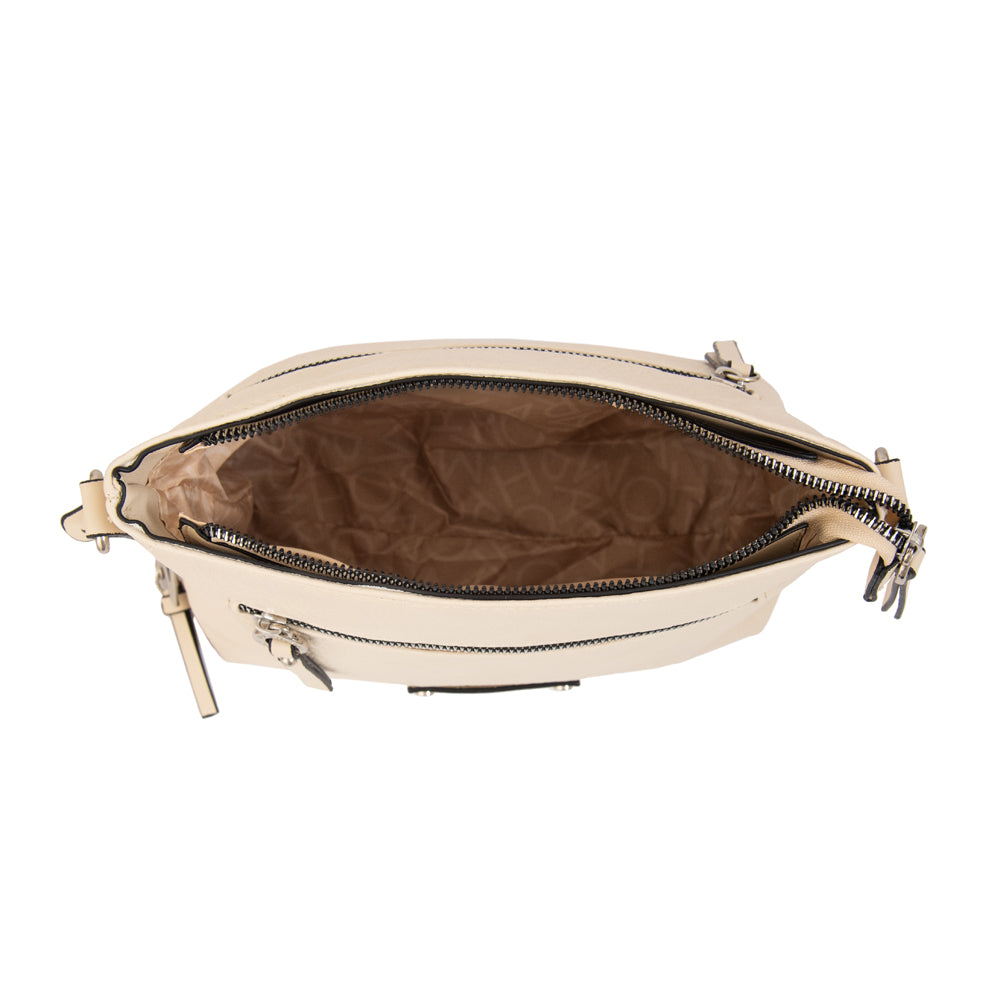 Crossbody Donatela Blanco Crudo