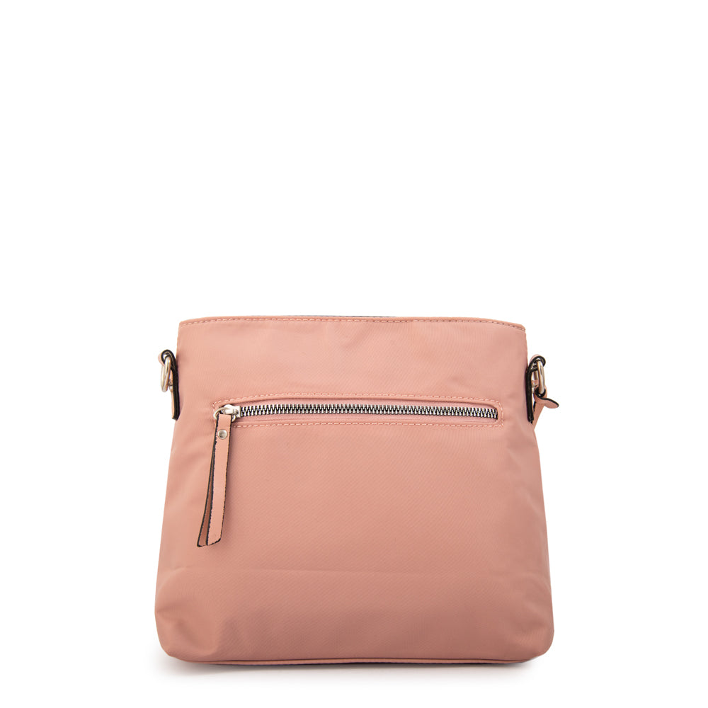 Crossbody Donatela Nylon Rosado