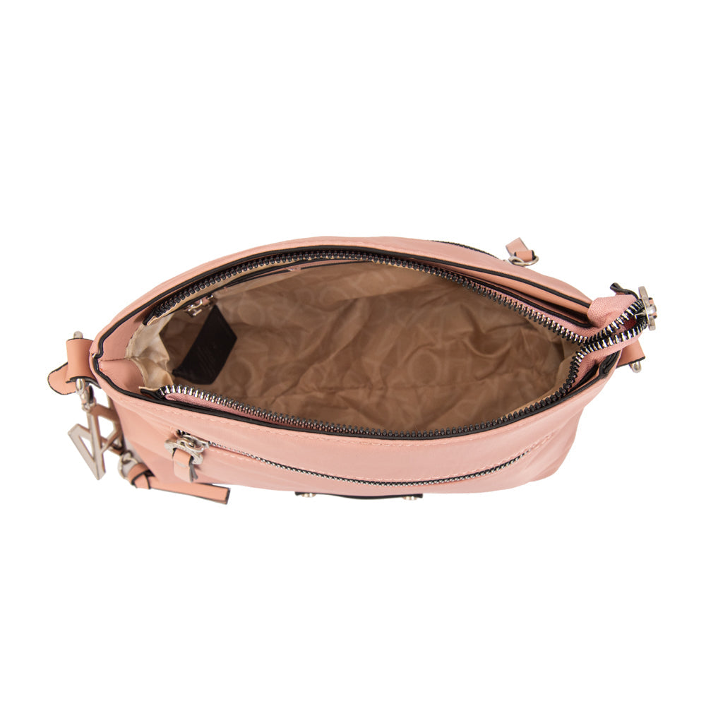 Crossbody Donatela Nylon Rosado