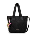 Cartera Dos Asas Prisma Negro