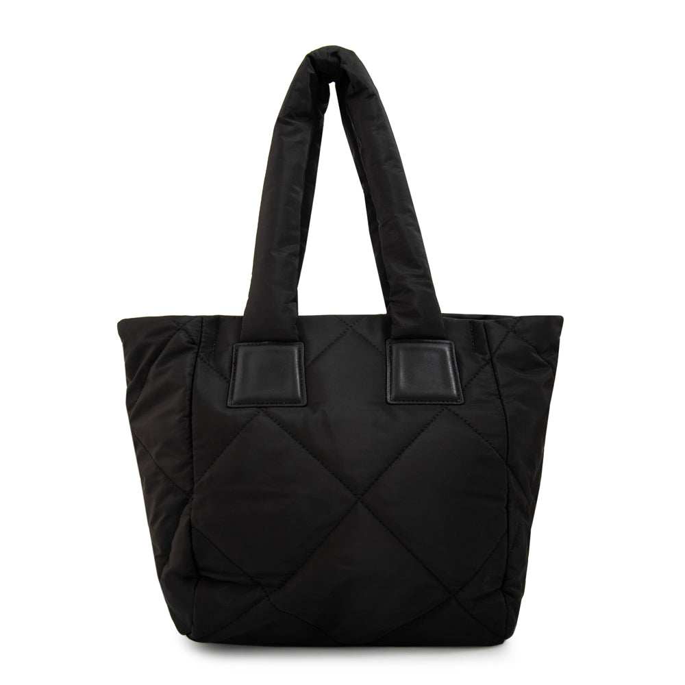 Cartera Dos Asas Prisma Negro