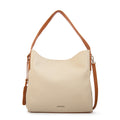 Cartera Corte Recto Casimira Blanco Crudo