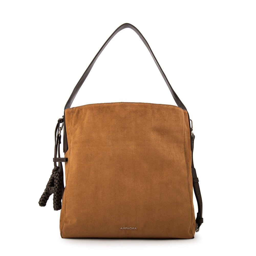 Cartera Corte Recto Casimira Camel