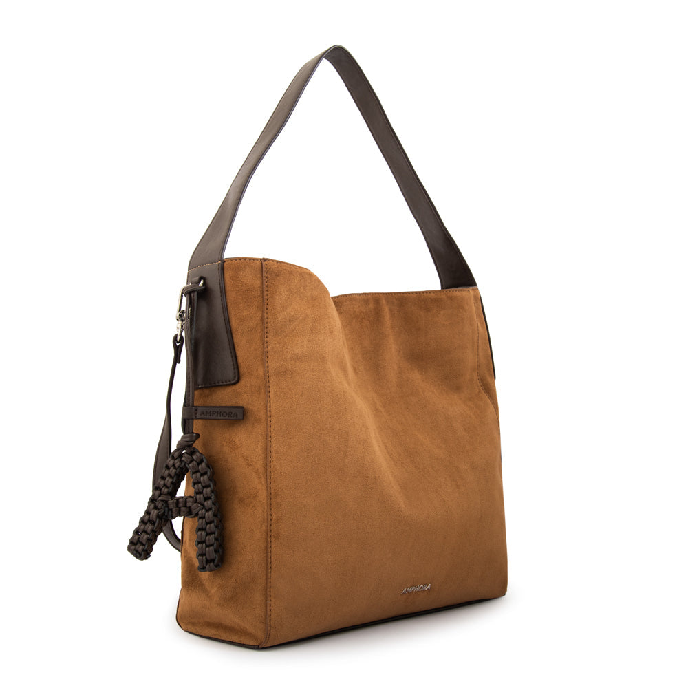 Cartera Corte Recto Casimira Camel