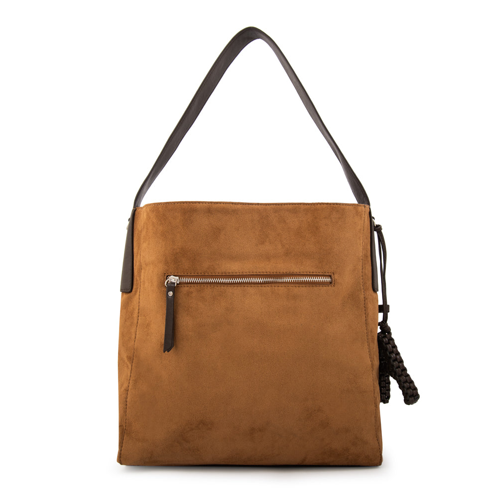 Cartera Corte Recto Casimira Camel