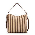 Cartera Corte Recto Casimira Café Oscuro