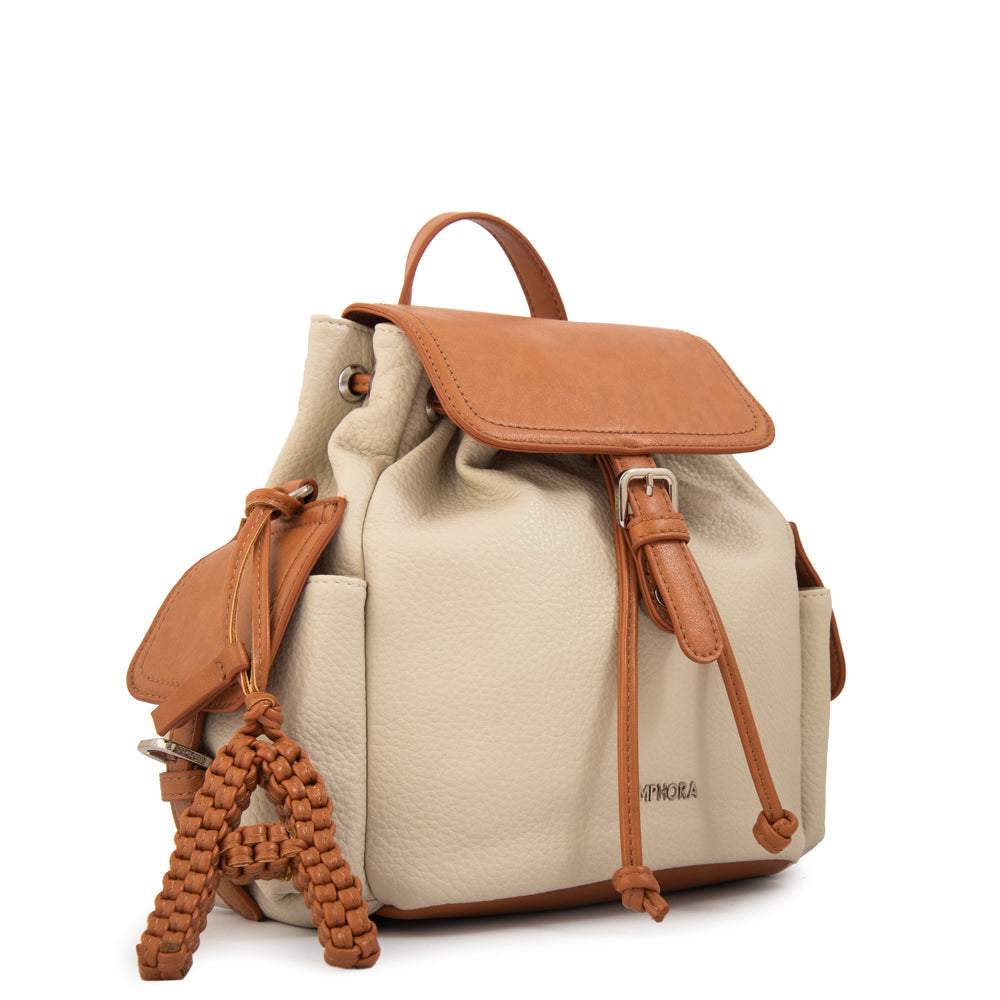 Mochila Casimira Blanco Crudo