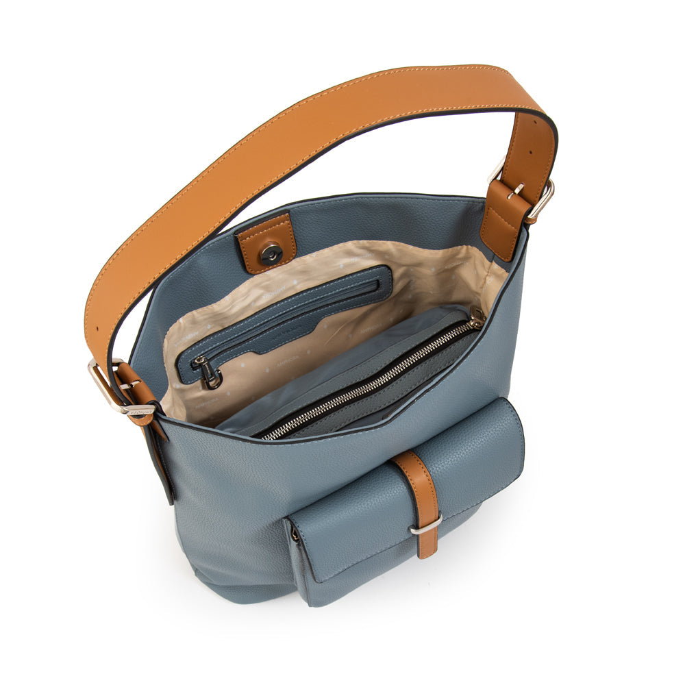 Cartera Corte Recto Navila Denim