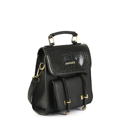 Mochila Kelly Negro Crocco