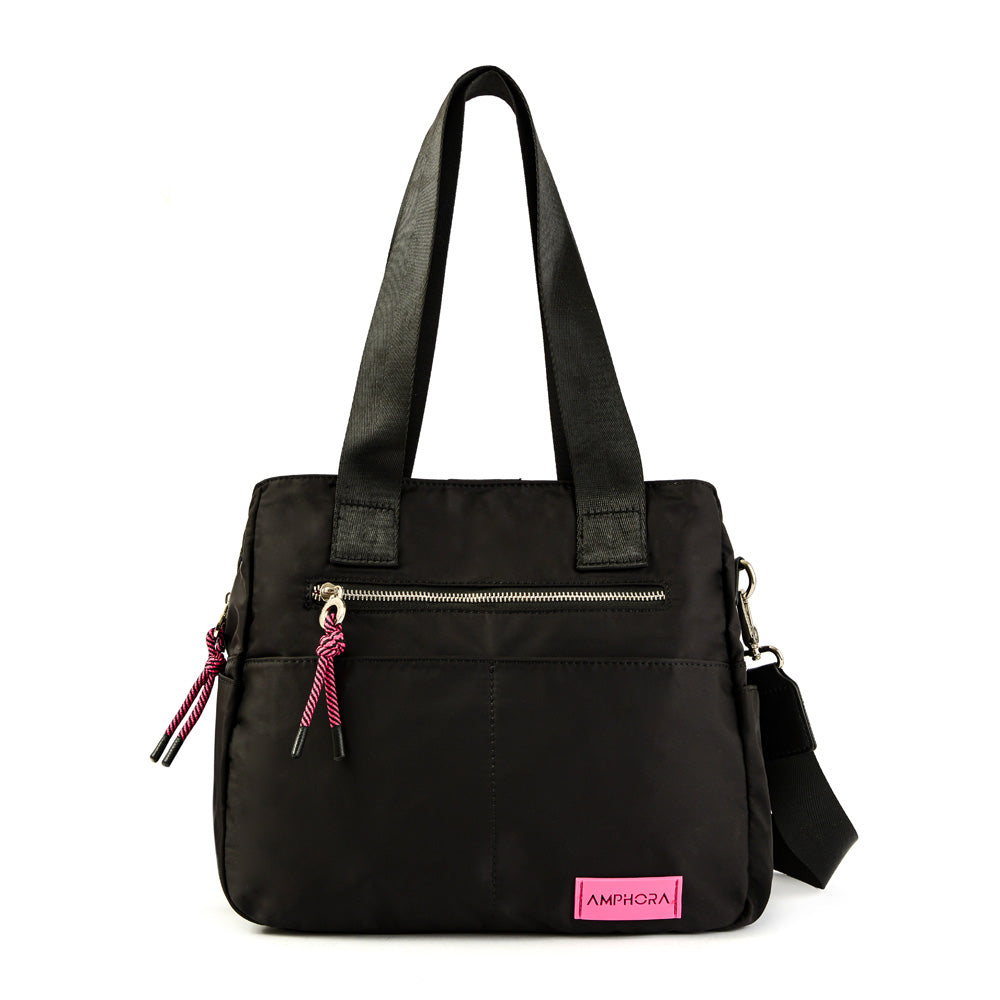 Cartera Dos Asas Adelina Negro