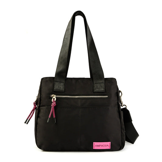 Cartera Dos Asas Adelina Negro