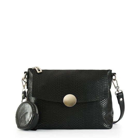 Crossbody Bremen Negro Crocco