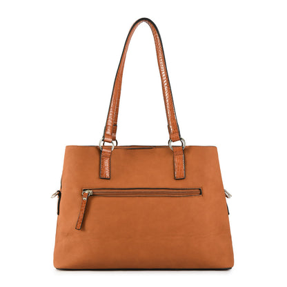 Cartera Dos Asas Guillot Camel