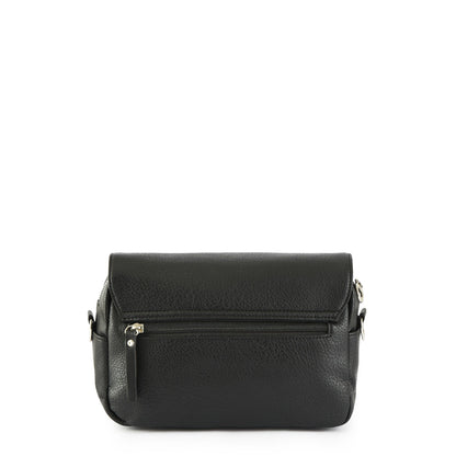 Crossbody Royer Negro Granulado