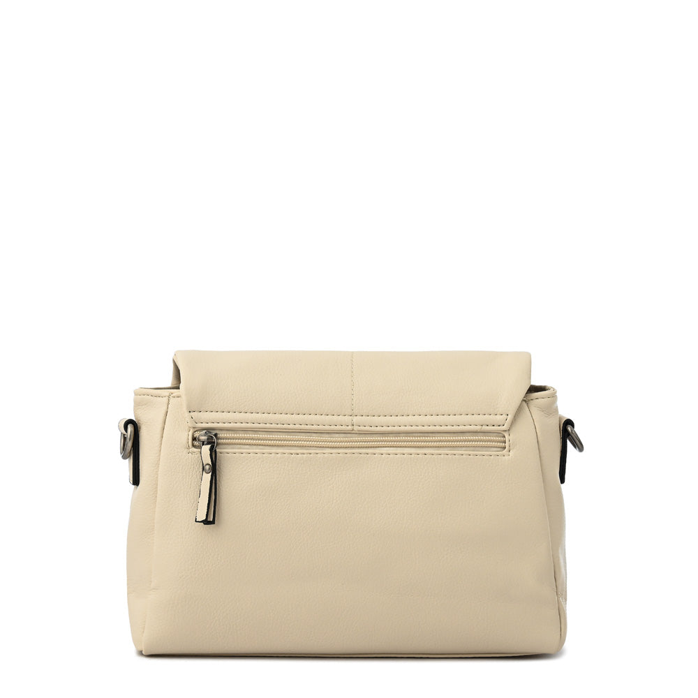 Crossbody Elena Blanco Crudo
