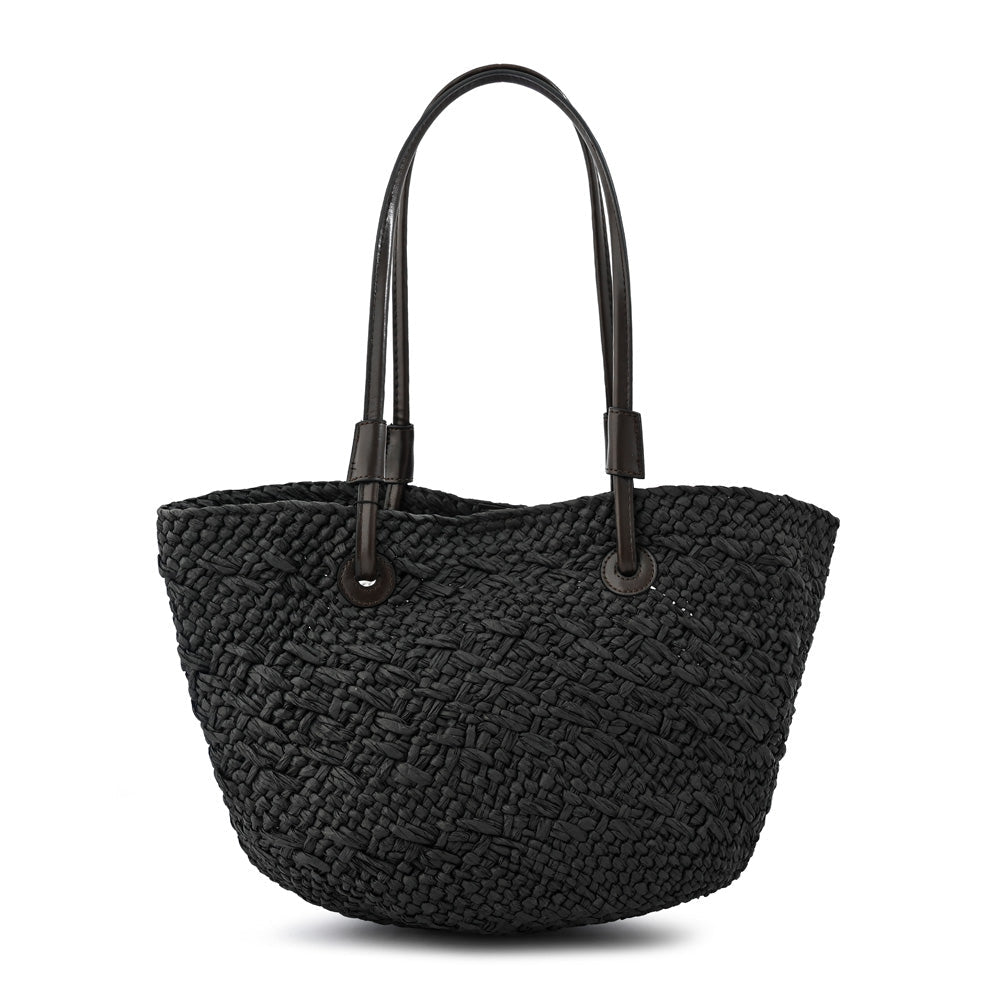 Cartera Dos Asas Coralina Negro