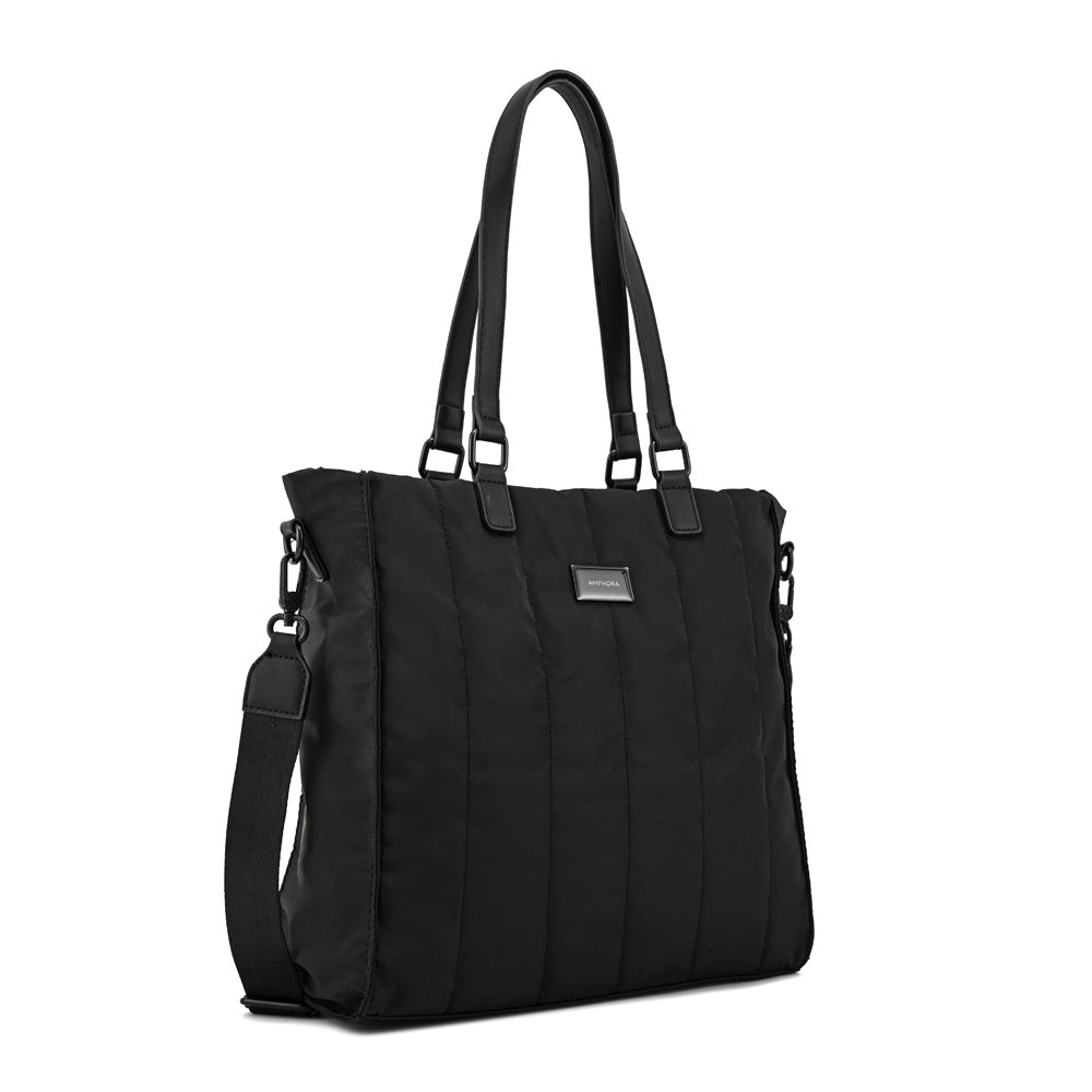 Cartera Dos Asas Japon Negro