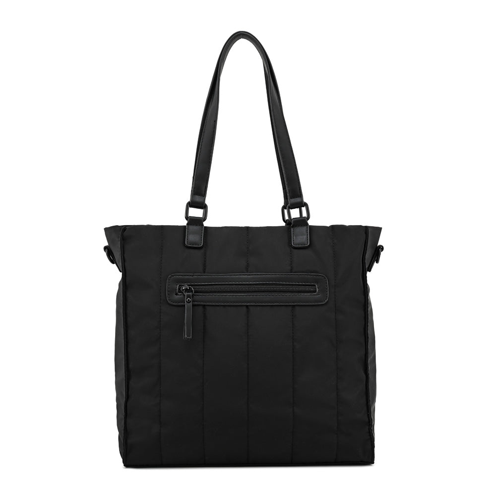 Cartera Dos Asas Japon Negro