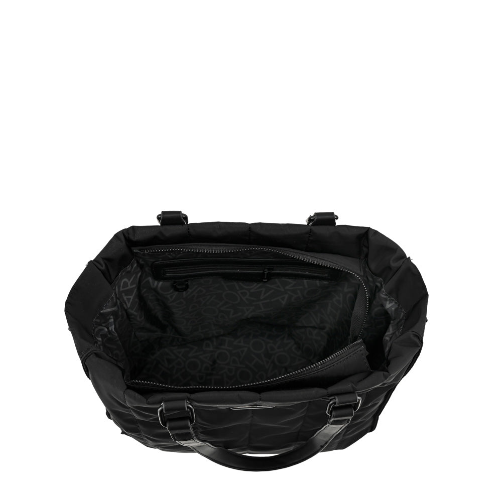 Cartera Dos Asas Japon Negro