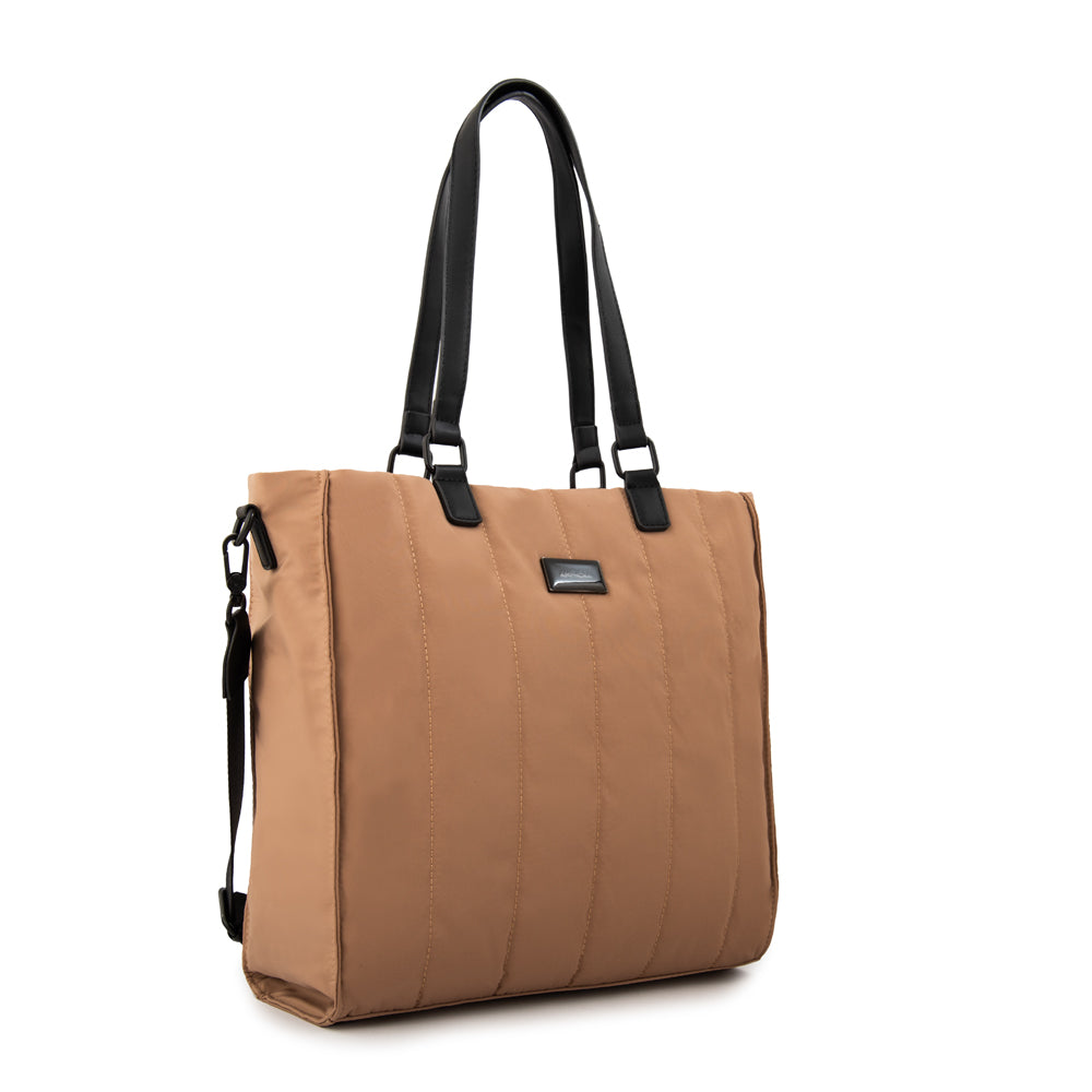 Cartera Dos Asas Japon Beige