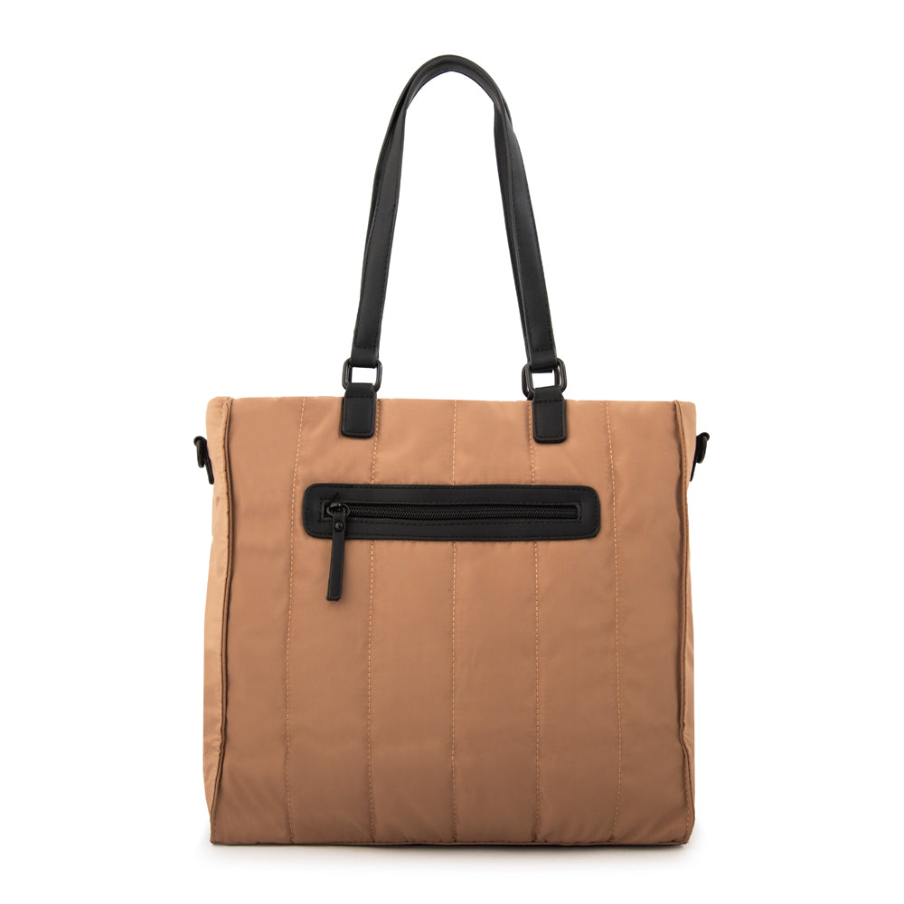 Cartera Dos Asas Japon Beige