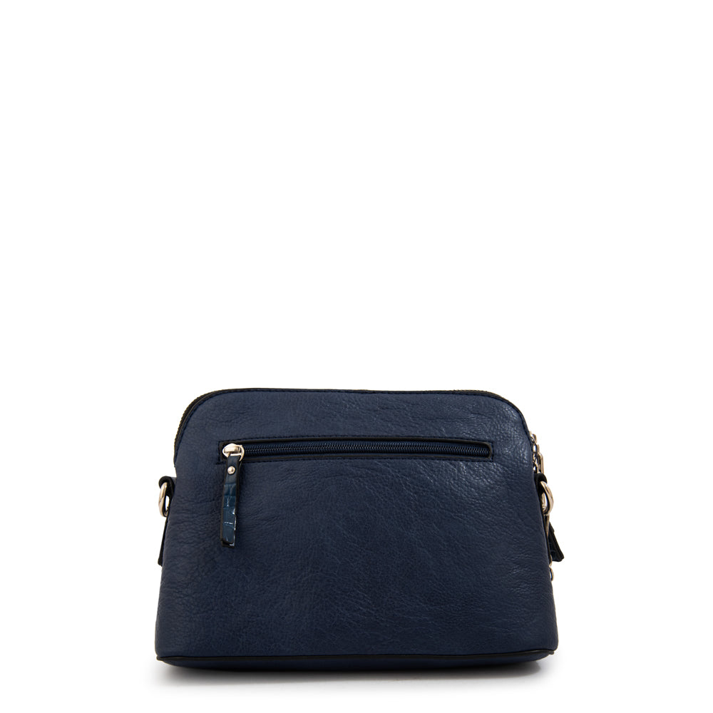 Crossbody Genova Azul Oscuro