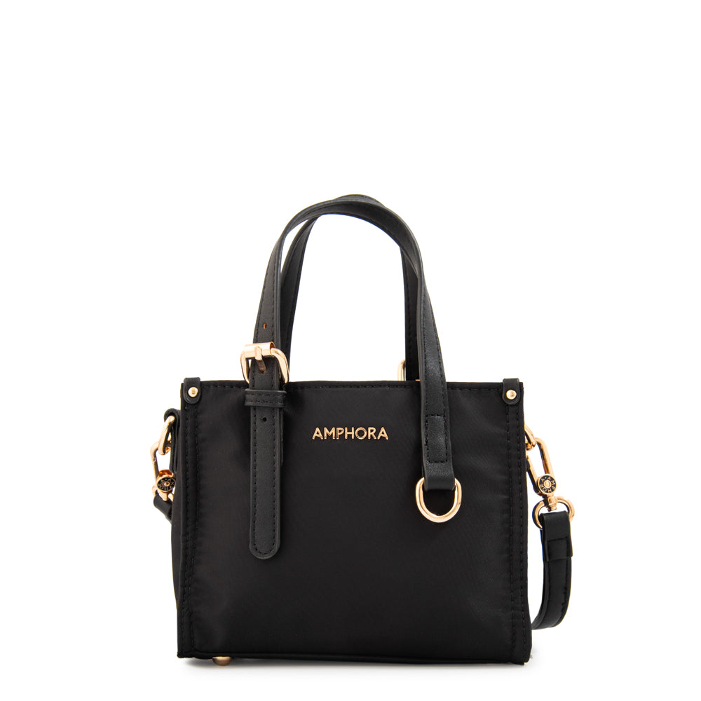 Crossbody Pequeña Fiorela Negro