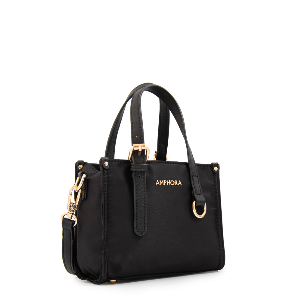 Crossbody Pequeña Fiorela Negro