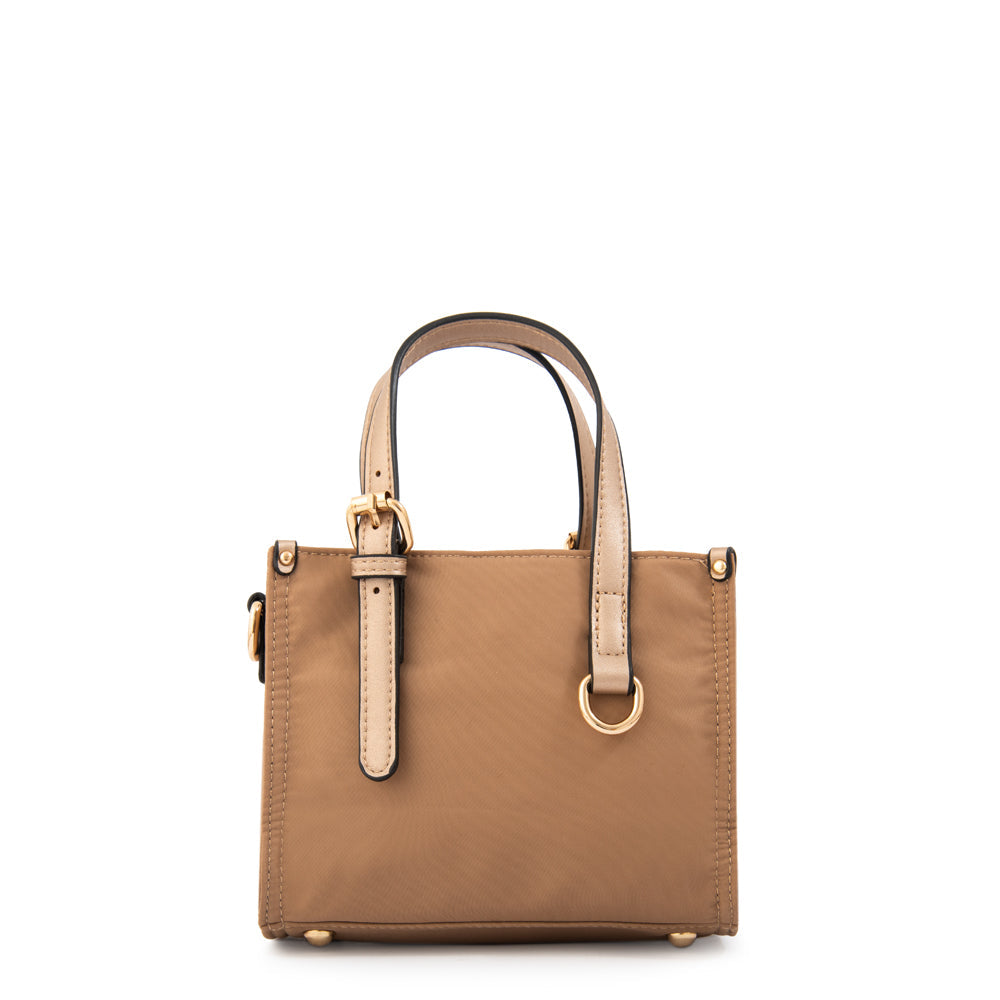 Crossbody Pequeña Fiorela Beige Oscuro