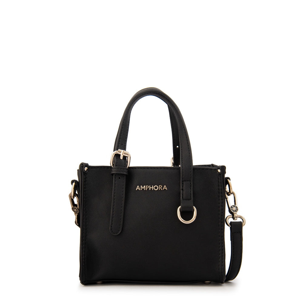 Crossbody Pequeña Fiorela Negro Especial
