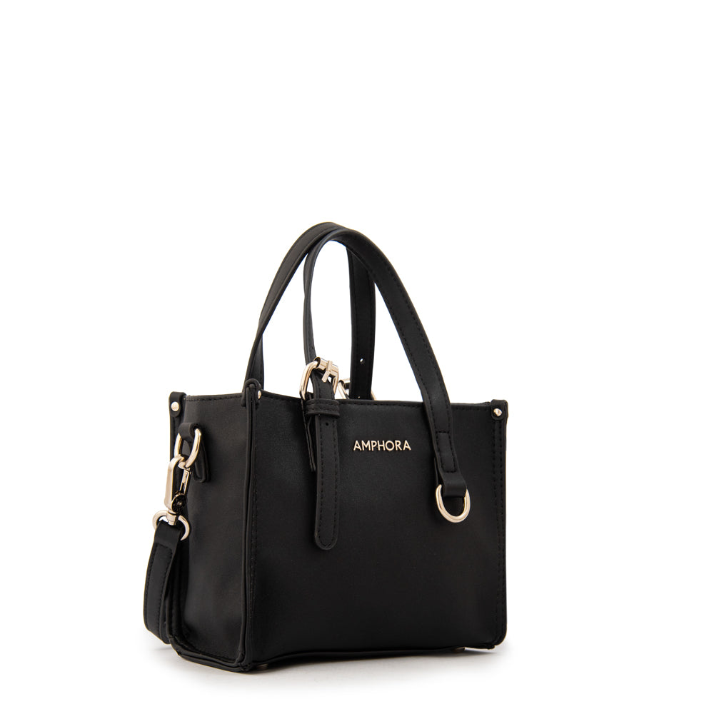 Crossbody Pequeña Fiorela Negro Especial