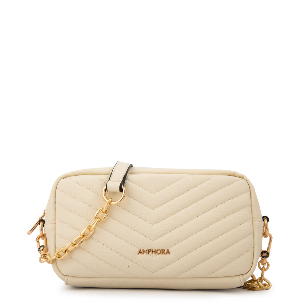 Crossbody Filomena Blanco Crudo