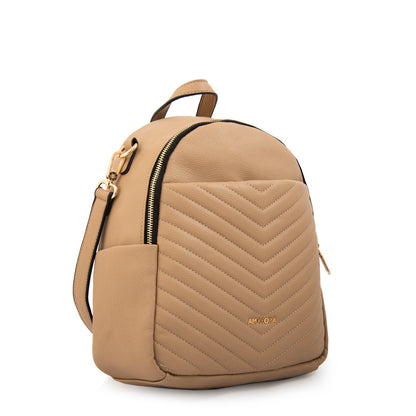 Mochila Filomena Beige Oscuro