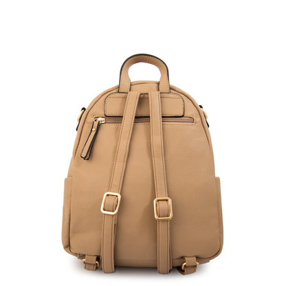 Mochila Filomena Beige Oscuro