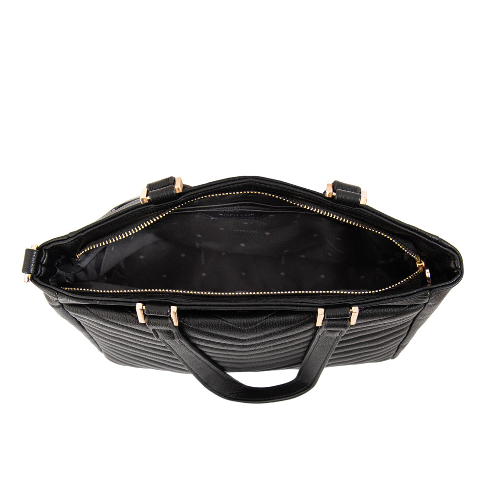 Cartera Dos Asas Filomena Negro