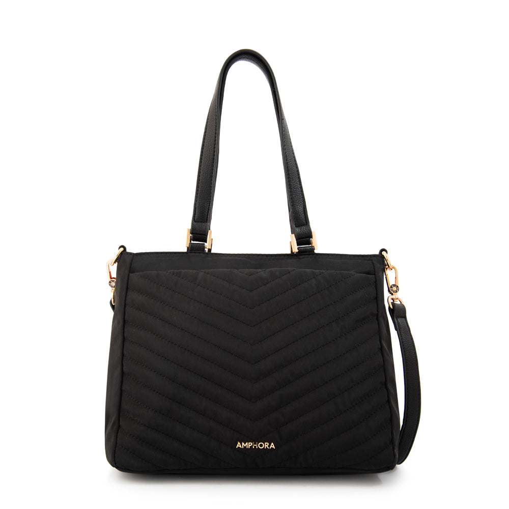 Cartera Dos Asas Filomena Negro Especial